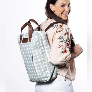 Maika Laptop book bag in Flores pattern